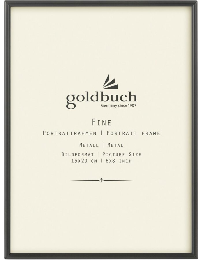 Goldbuch Fotokader Fine - Antraciet 15.7x20.6x1 cm