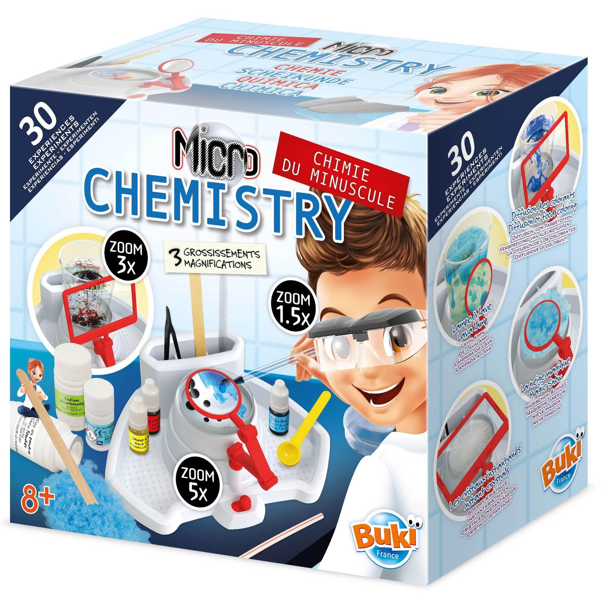 Buki Microscopische Chemie Wetenschap met 30 Experimenten