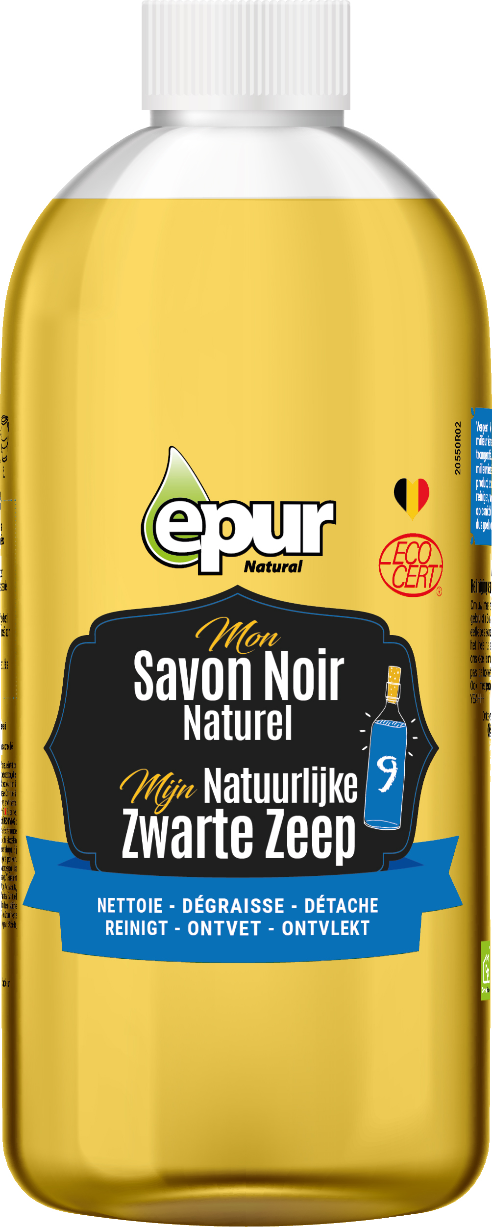 Epur Zwarte Zeep Vloeistof 750 ml