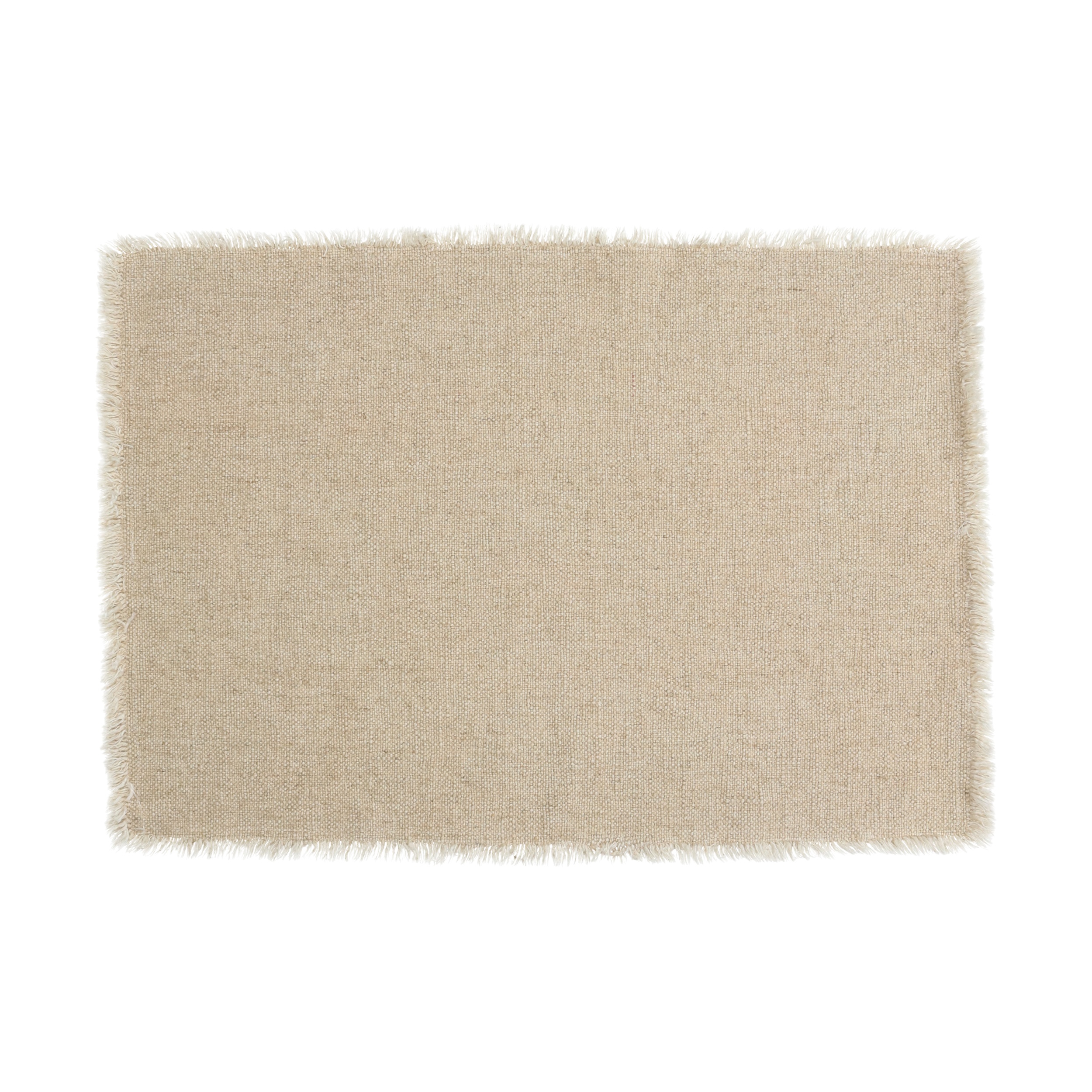 Pomax Placemat Frivole Gebroken Wit 50x35 cm - Katoen
