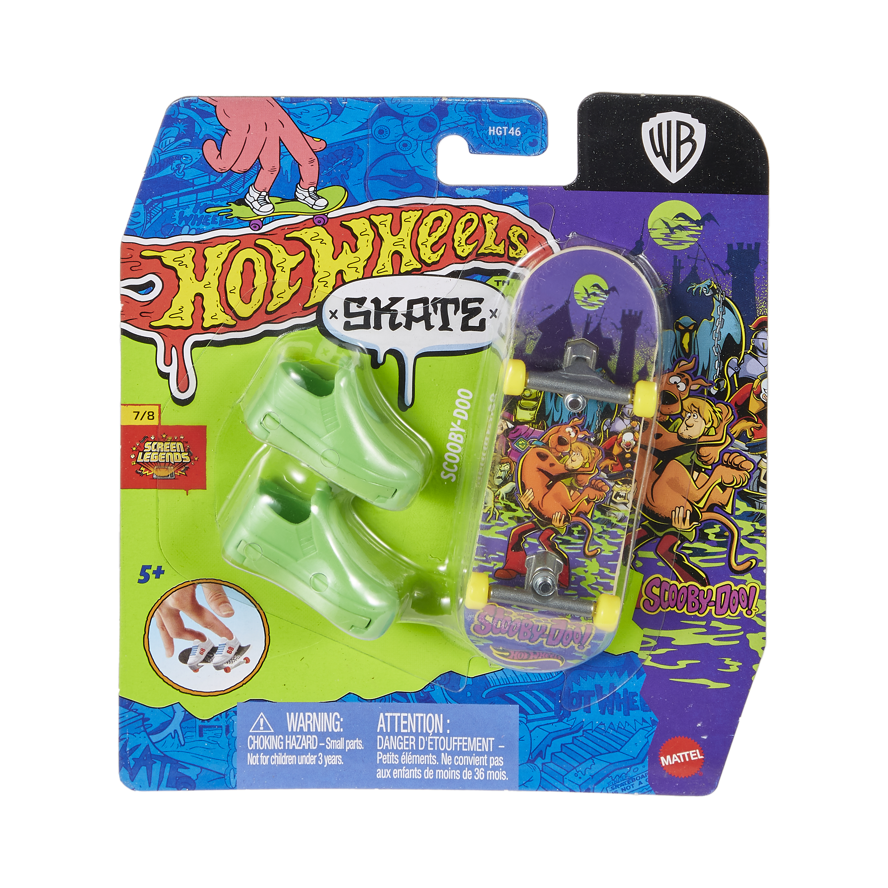 Hot Wheels Skate Fingerboard + Schoenen 1 pack Hot Wheels Skate Fingerboard + Schoenen 1 pack