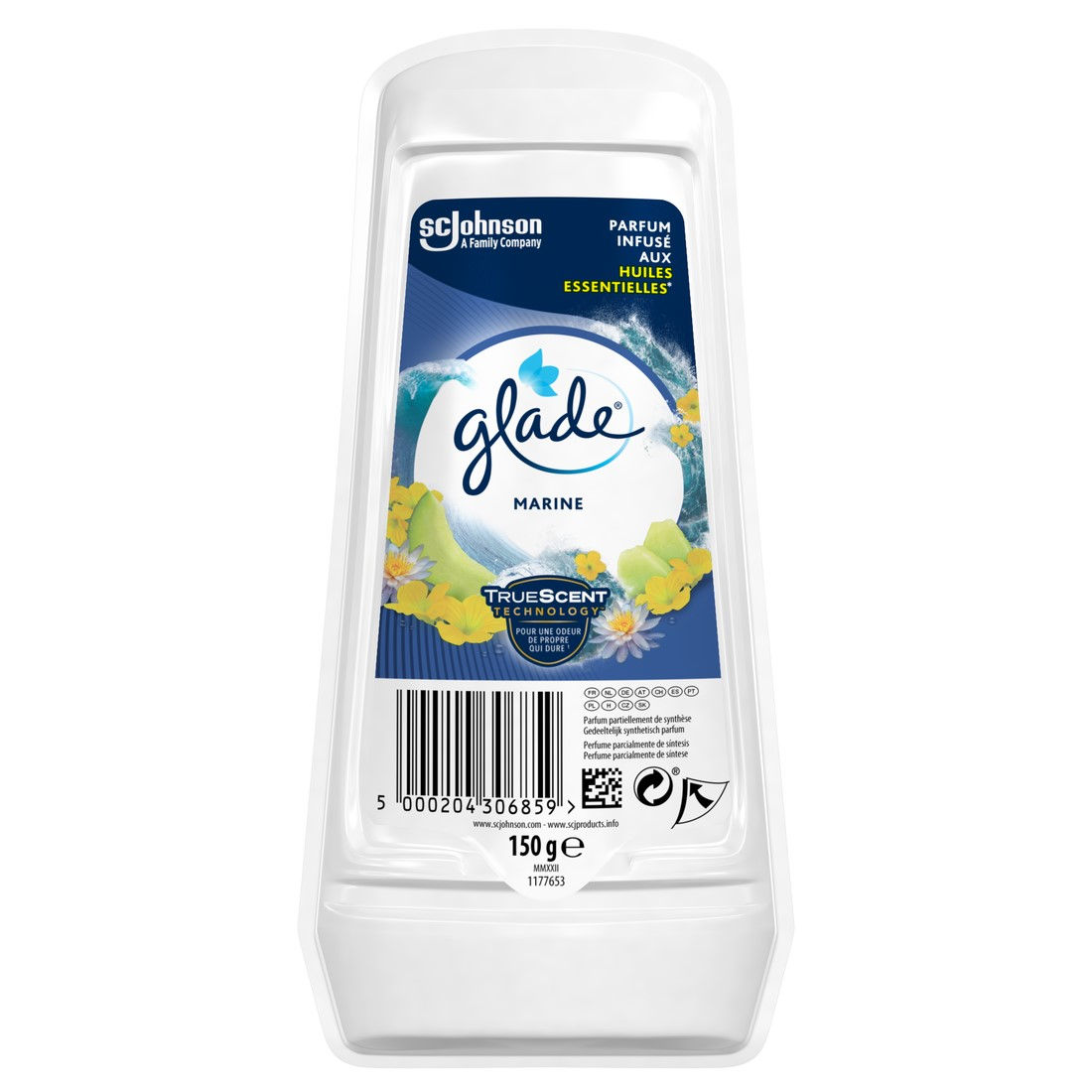 Glade Luchtverfrisser Gel langdurig Marine 150 g Glade Luchtverfrisser Gel langdurig Marine 150 g