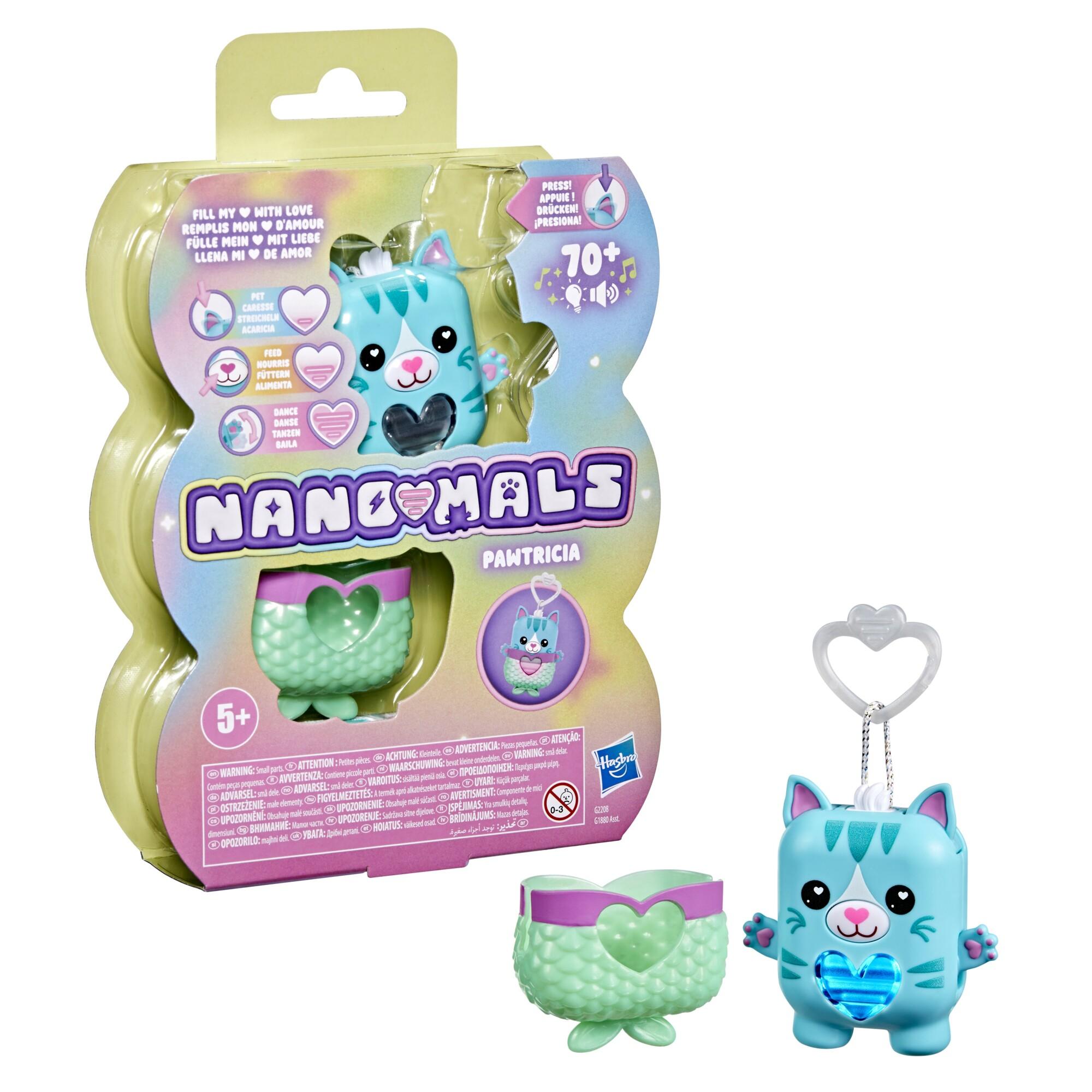 Nanomals - Pautricia blauw - Interactieve pets die liefde nodig hebben.