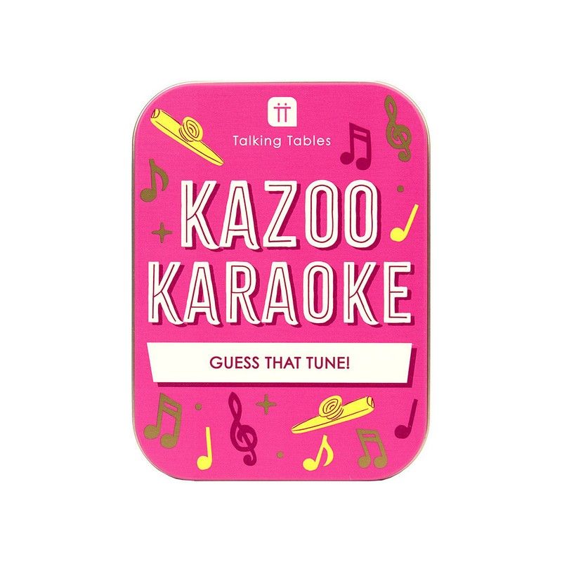 Talking Tables Spel Kazoo Karaoke Fun in a Tin
