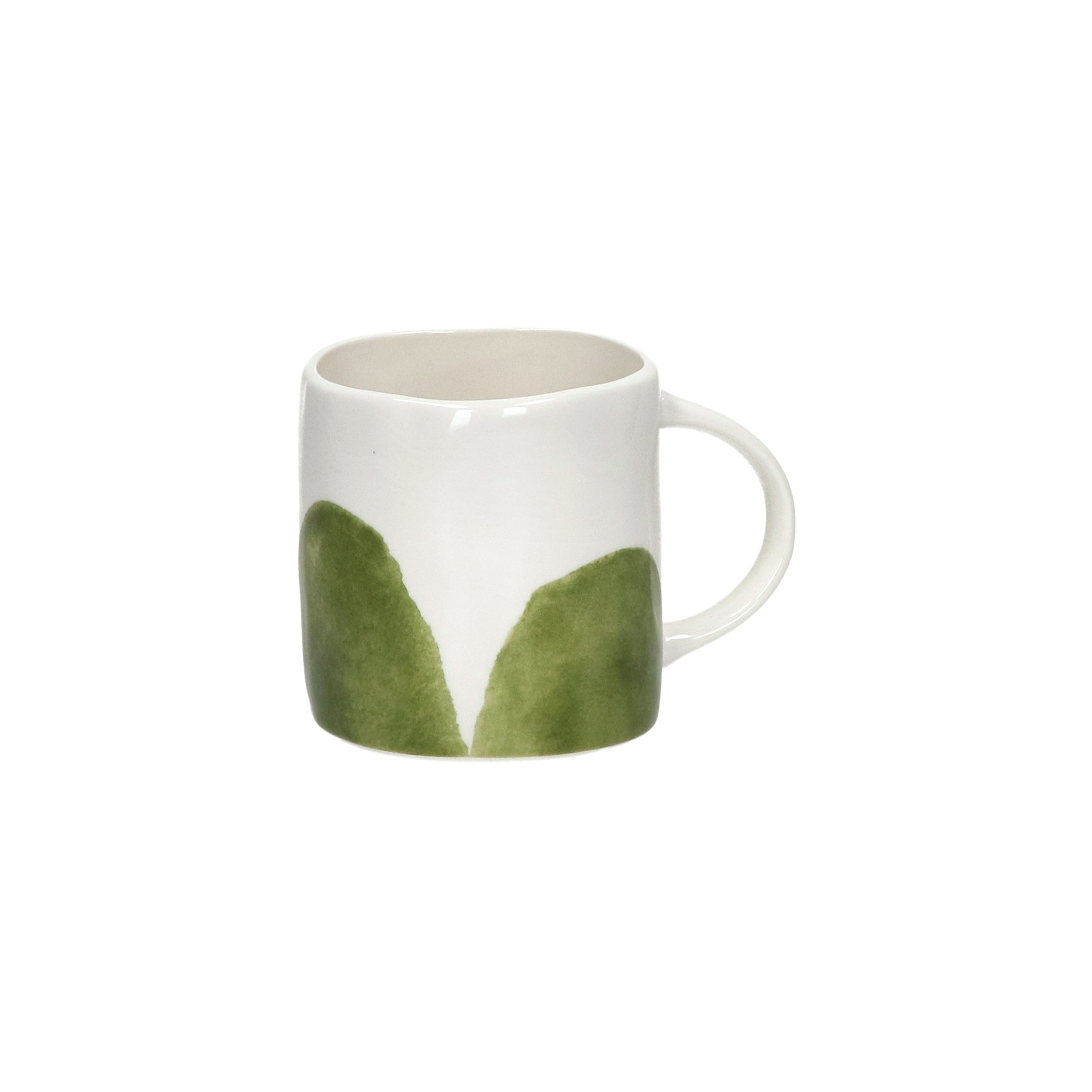 Pomax Mok Labo Groen 375ml - Porselein - 12x8.5x9 cm