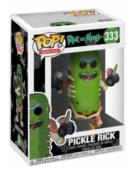 Funko Pop! Animation - Rick & Morty: Pickle Rick 333