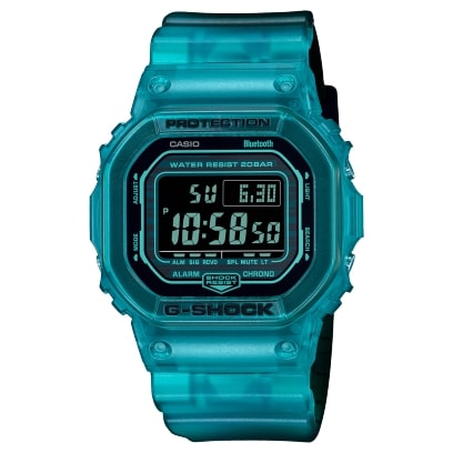 Casio Polshorloge DW-B5600G-2ER - Blauw