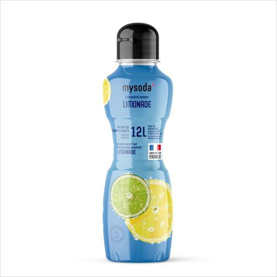 Mysoda Siroop 500ml Limonade voor 12l Frisdrank - PET-fles
