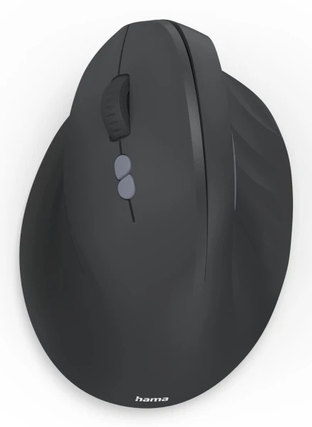 HAMA Draadloze Verticale Muis EWM-500L Ergonomisch Linkshandigen Zwart