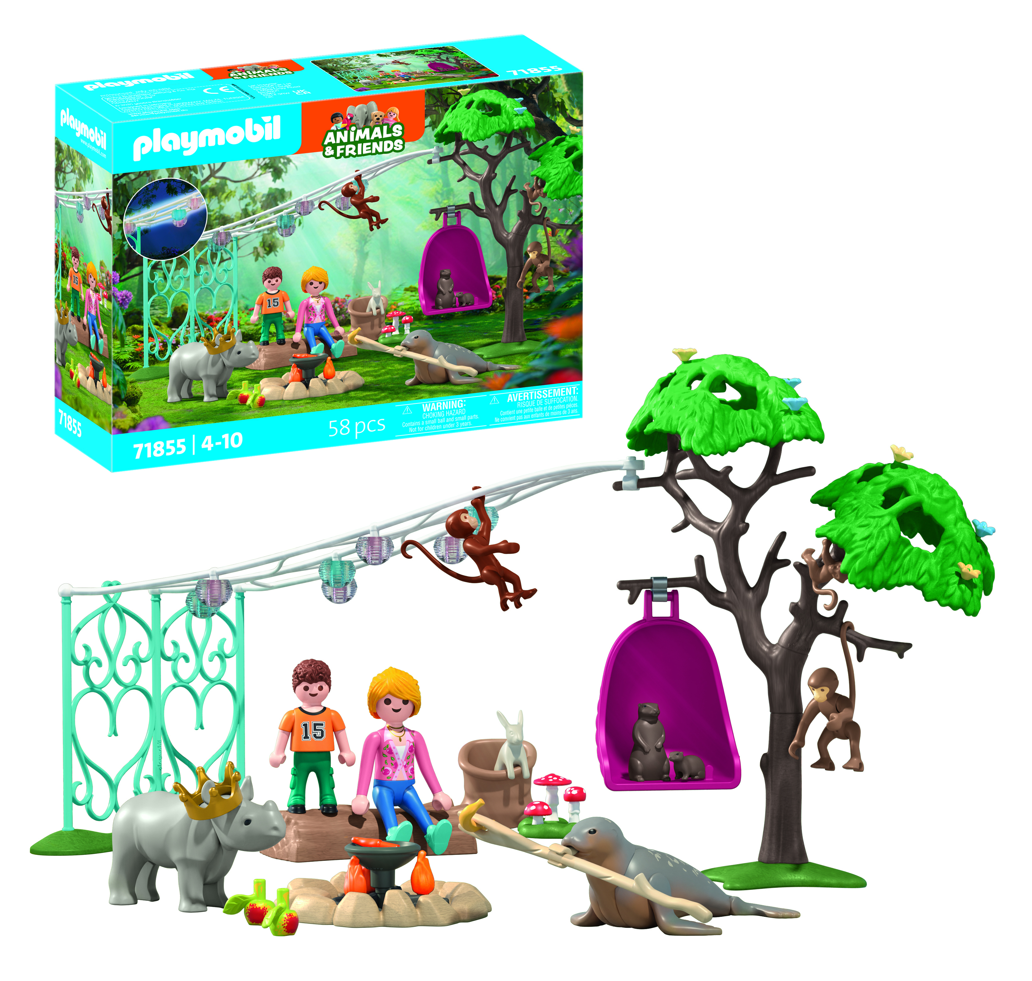 Playmobil Animals & Friends 71855 Grappig verjaardagsfeestje