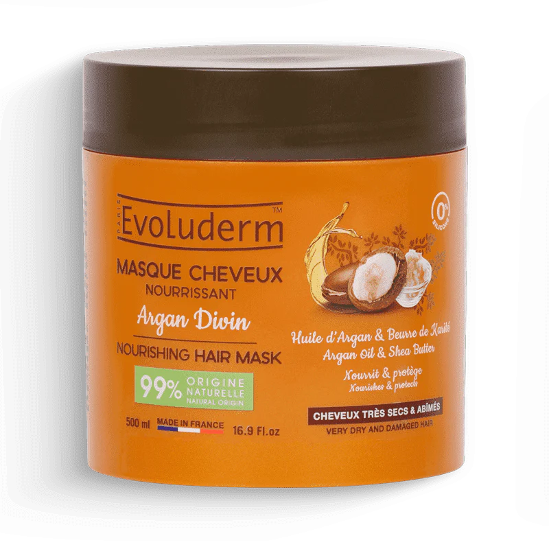 Evoluderm Haarmasker Argan 500 ml