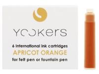 Yookers Inktvulling Apricot Orange - Pack 6 stuks