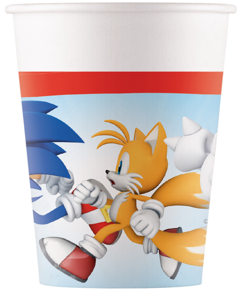 Sonic Beker 200 ml 8 stuks - Karton