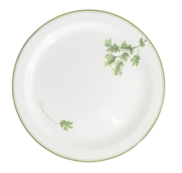La Porcellana Bianca Plat Bord Coltivia 27cm - Porselein