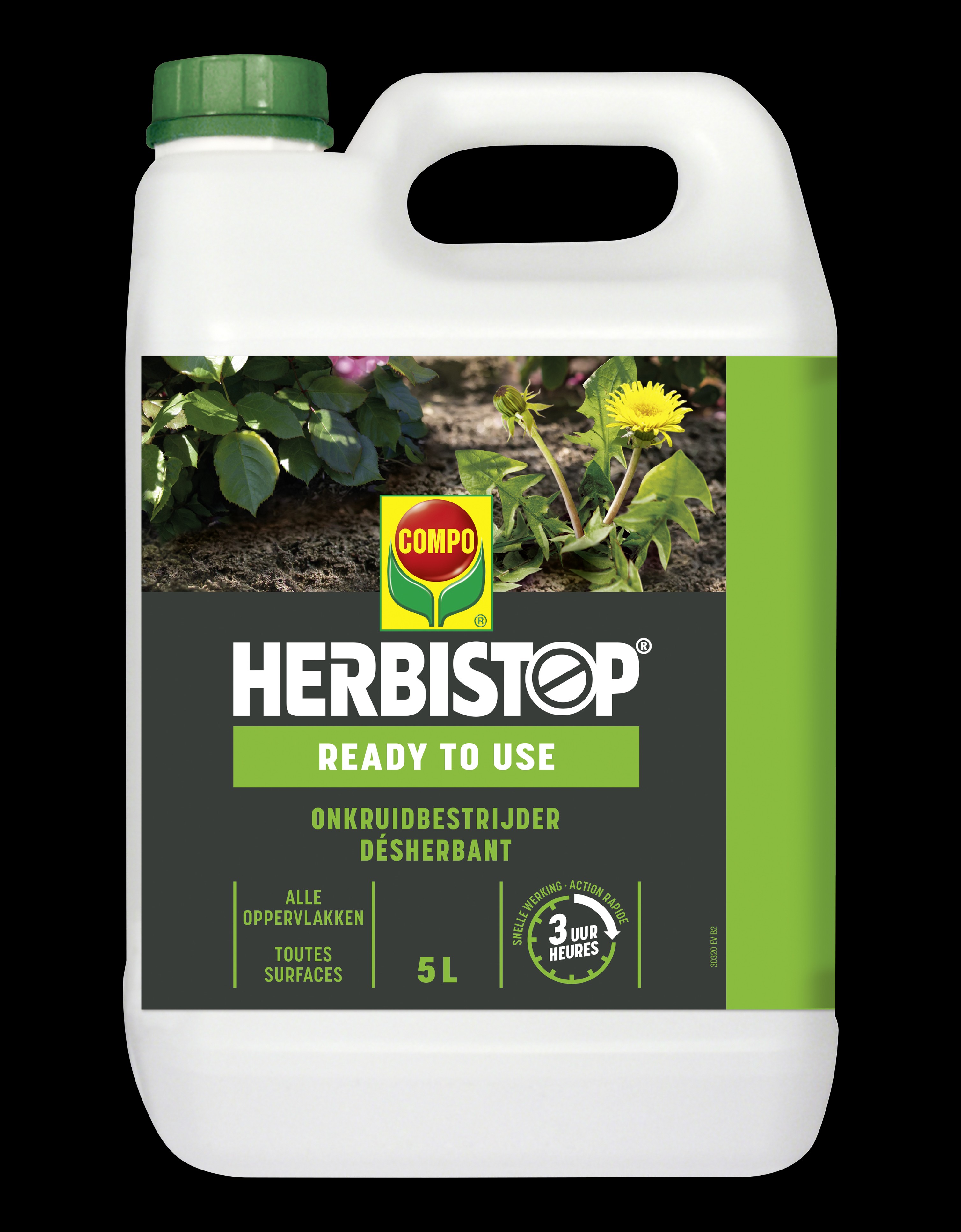 COMPO Netosol Green Herbistop RTU 5000ml alle Terreinen - tegen Onkruid en Mos