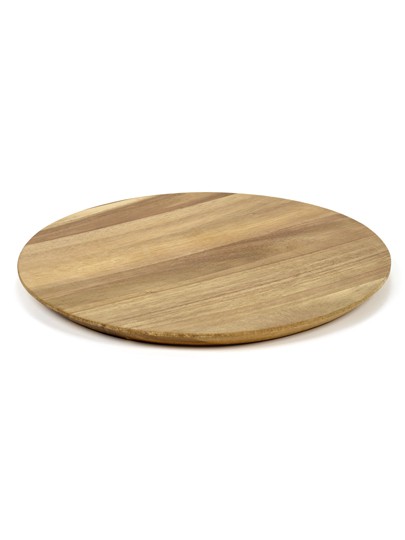 Serax Plat Bord Dunes 33cm - Hout - by Studio Simple