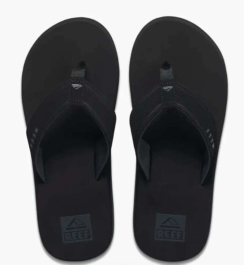 Reef Teenslipper Heren The Layback Black - maat 45 - 12