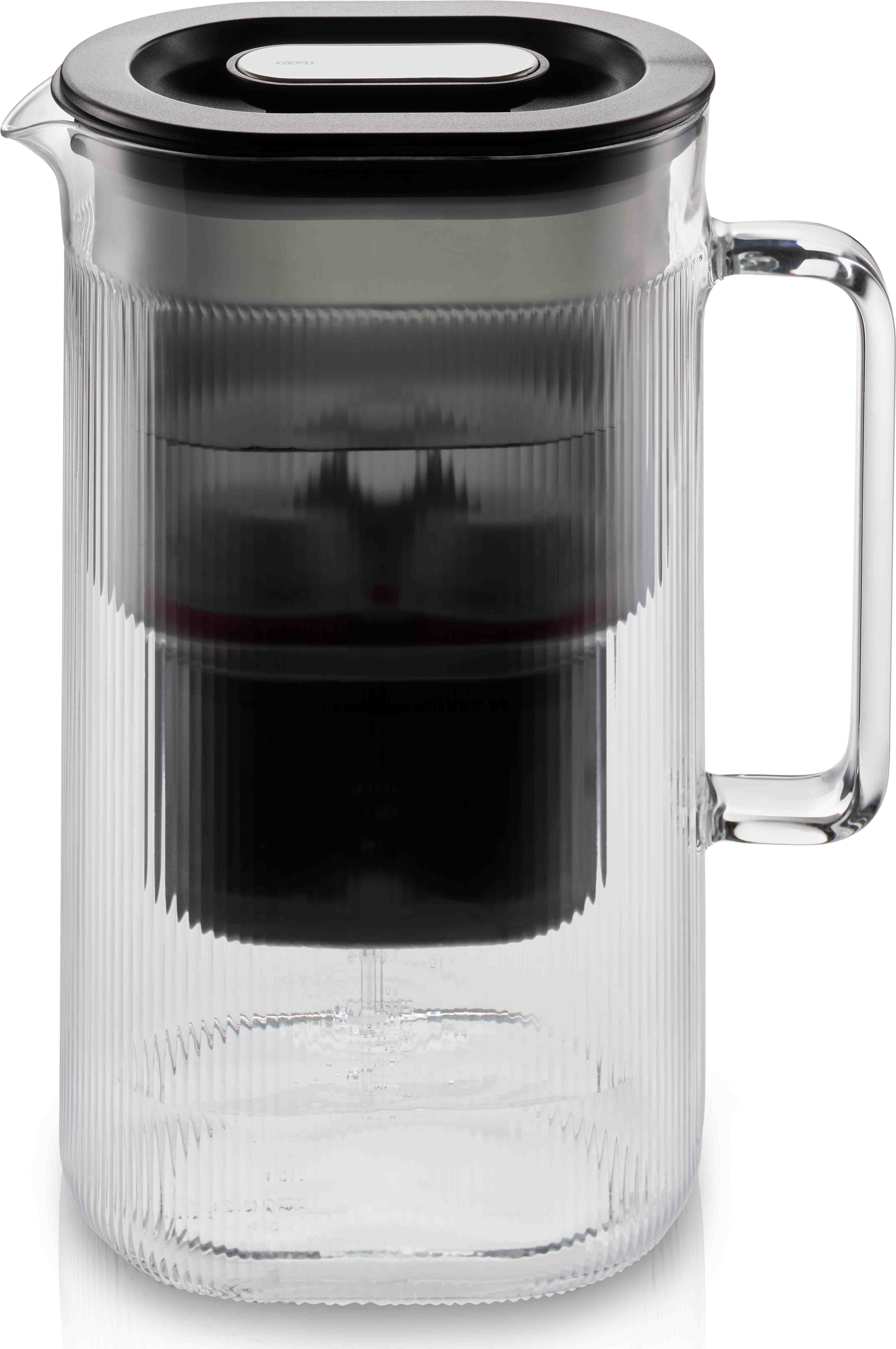 Gefu Waterfilterkan Puralis met Filtercartridge - Glas