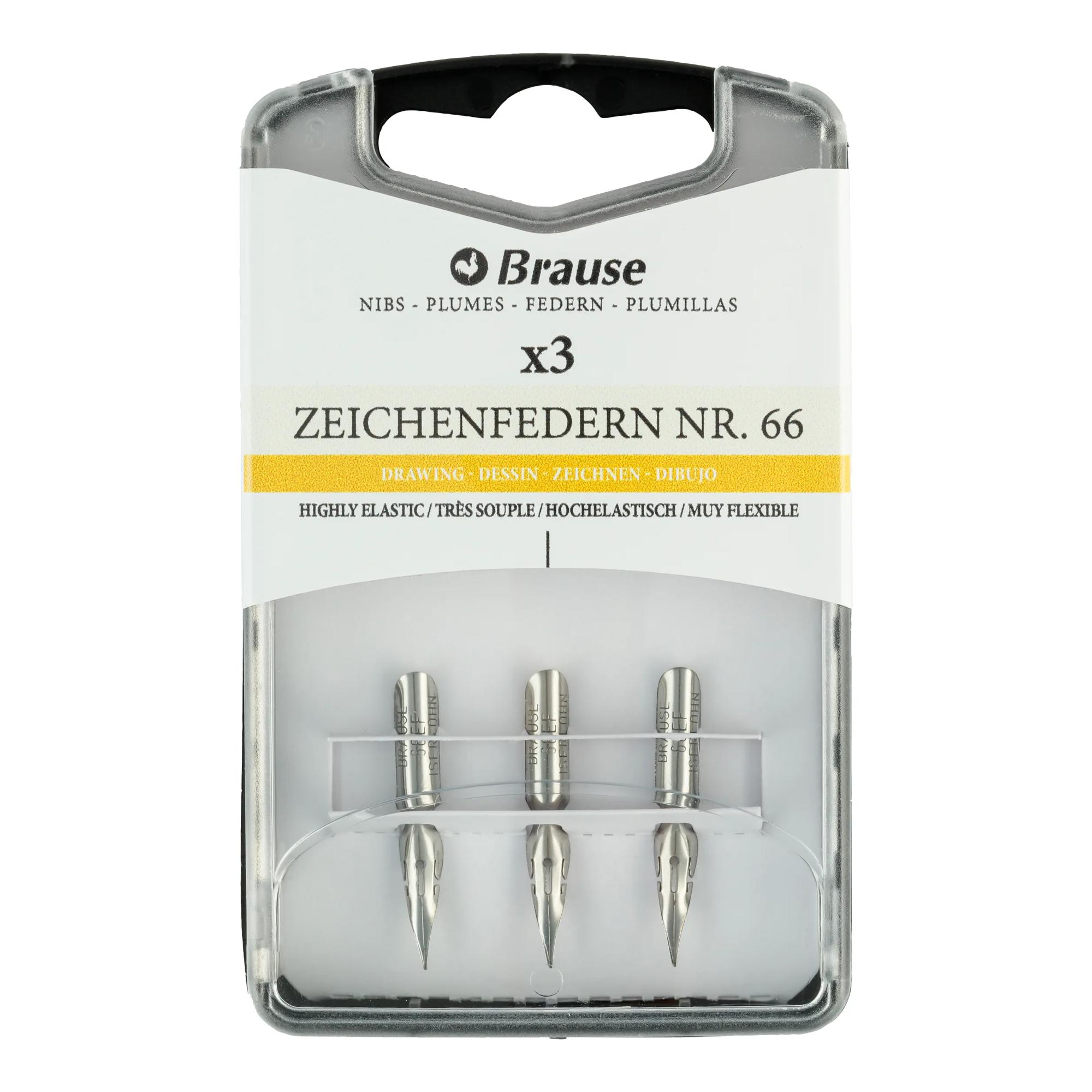 Brause Kalligrafiepen Nr. 66 - 3 stuks