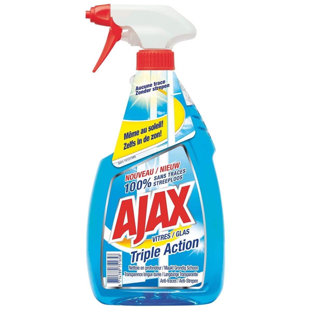 Ajax Ruitenreiniger Triple Action Spray 750 ml