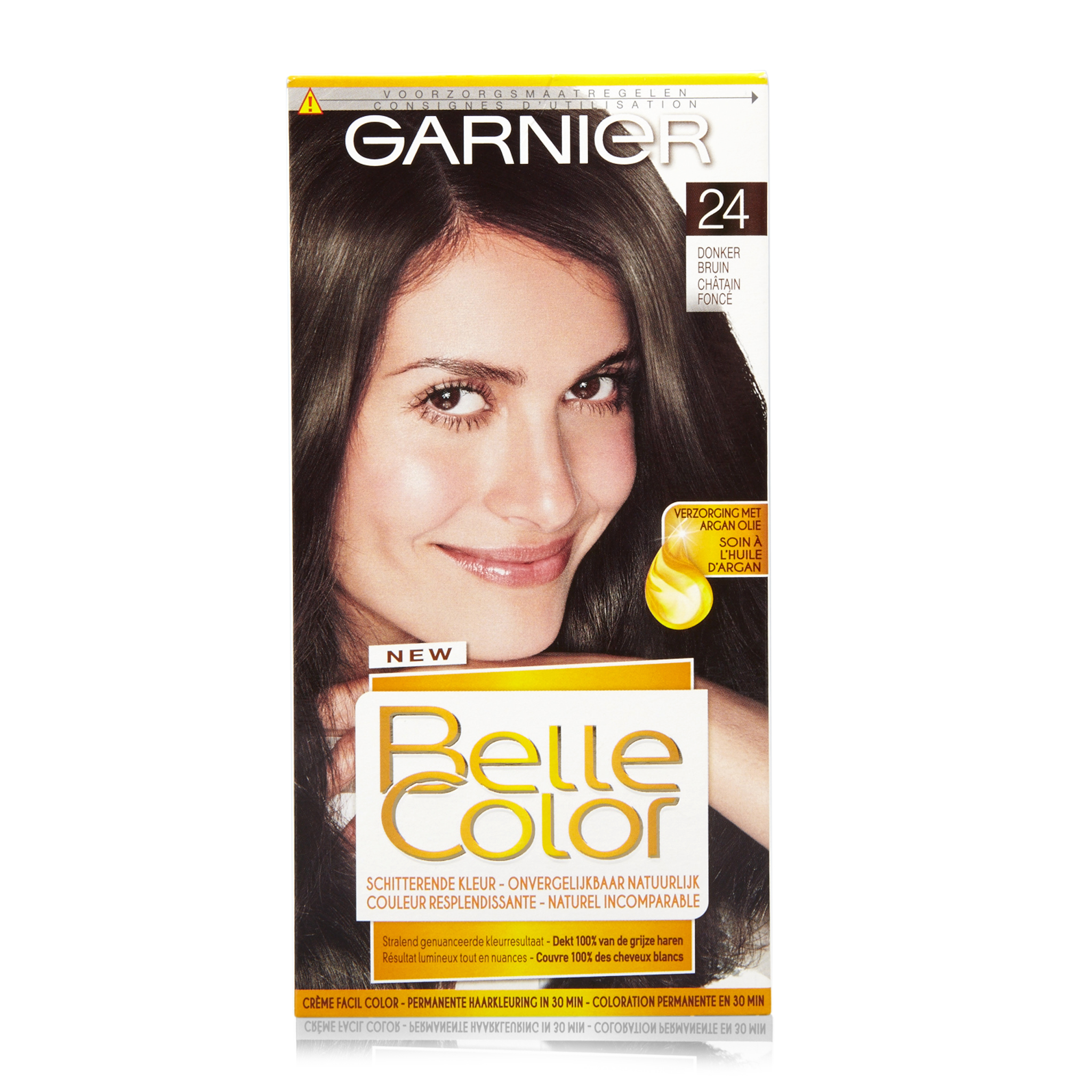 Garnier Belle Color Haarkleuring Easy Gel 24 Donkerbruin