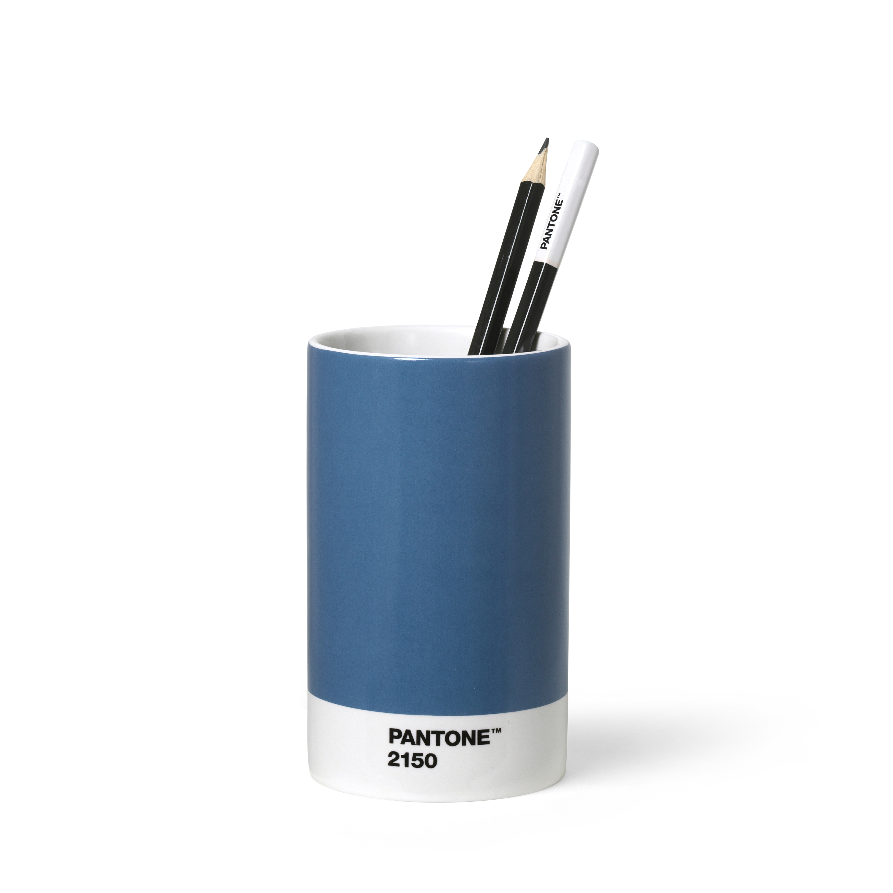 Pantone Pennenhouder Blue 6.8x18.5 cm - Handmade Fine China