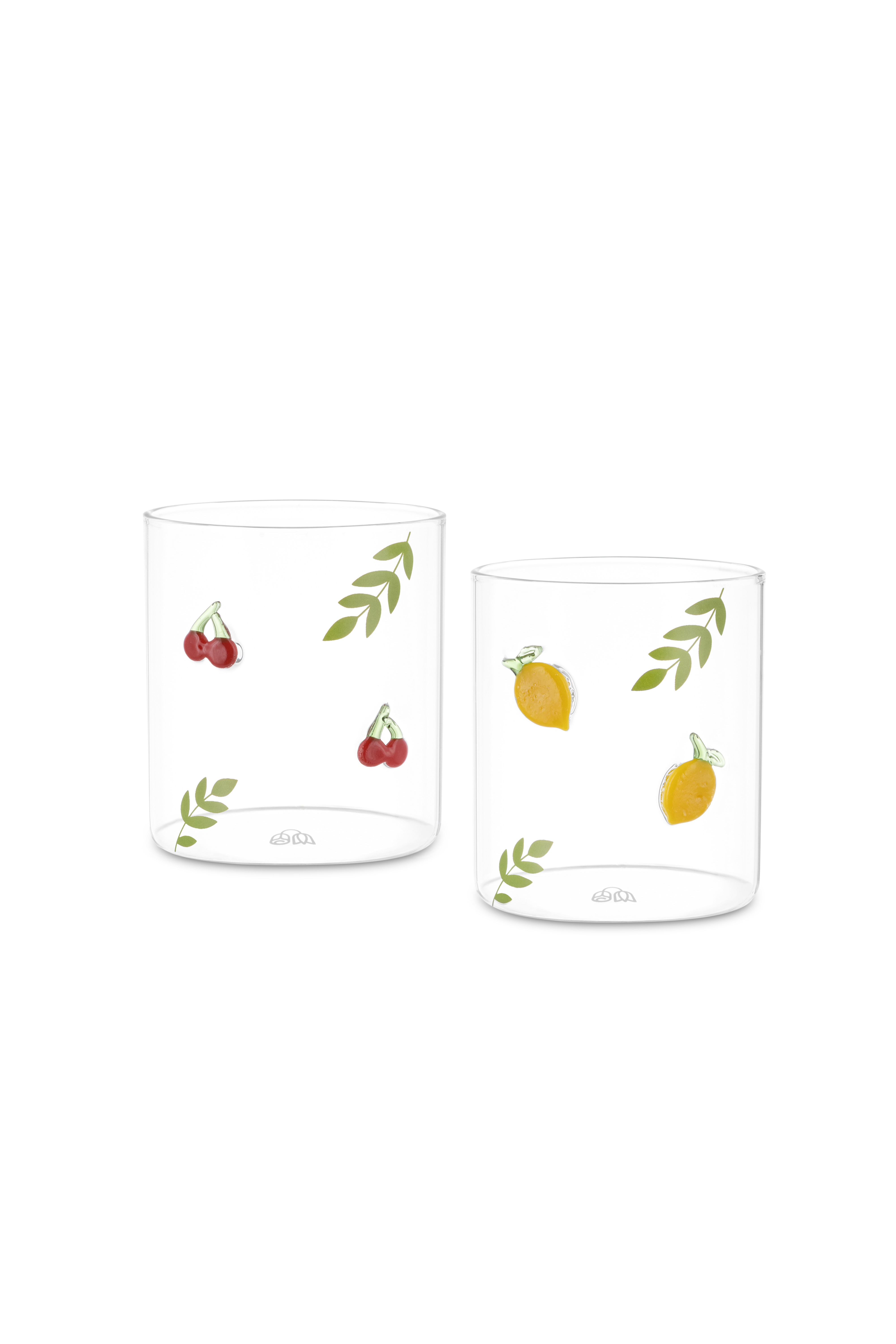 Rose & Tulipani Waterglas Fruit set 2 stuks - 8x9 cm