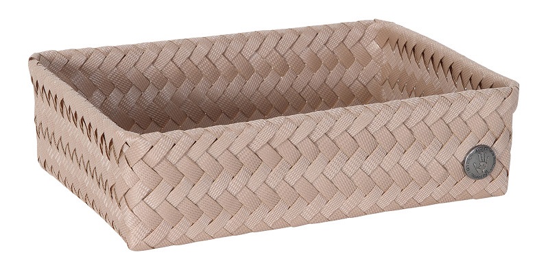 Handed By Mand Fit Medium 7x24x18 cm Caffè Latte Handgemaakt