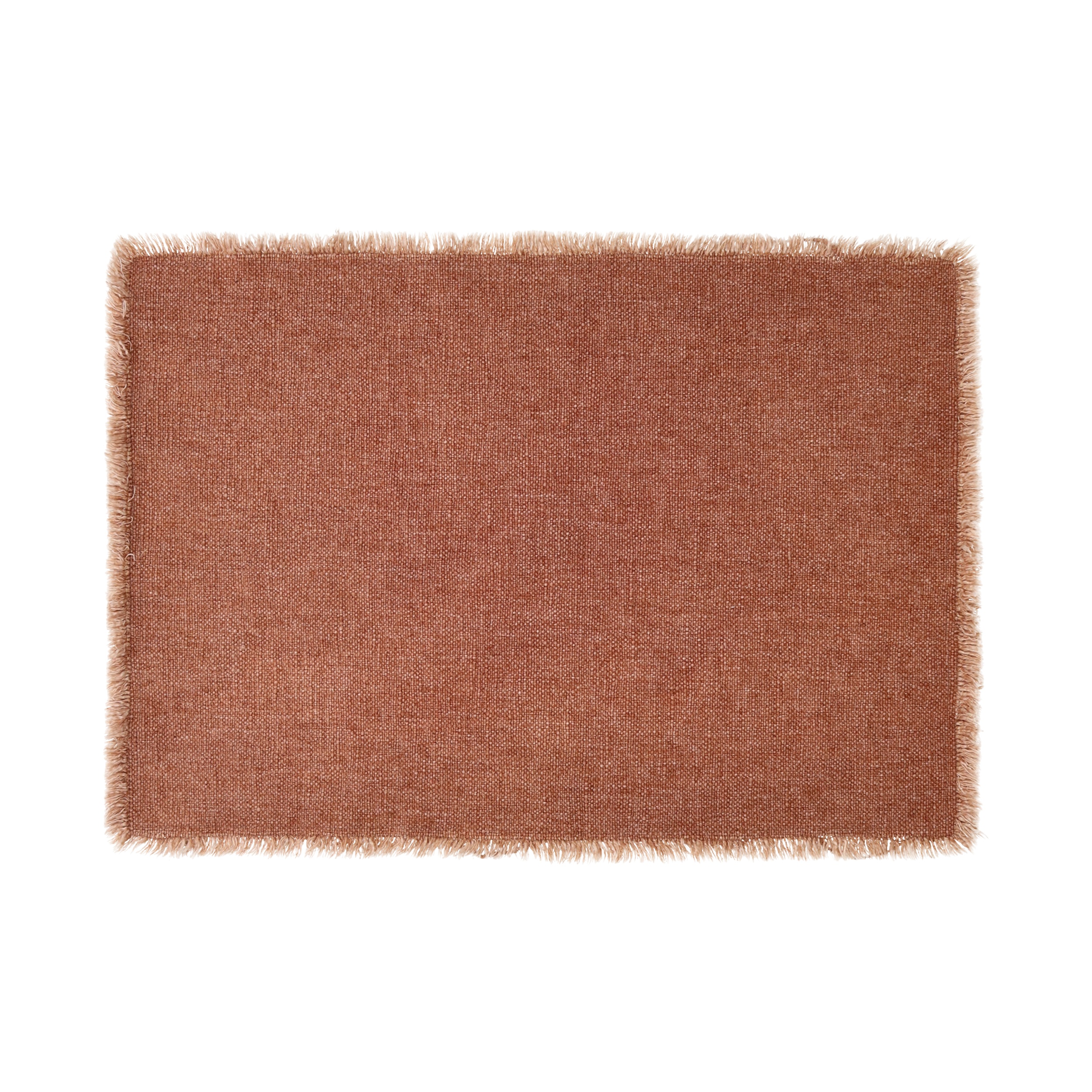 Pomax Placemat Frivole Terracotta 50x35 cm - Katoen