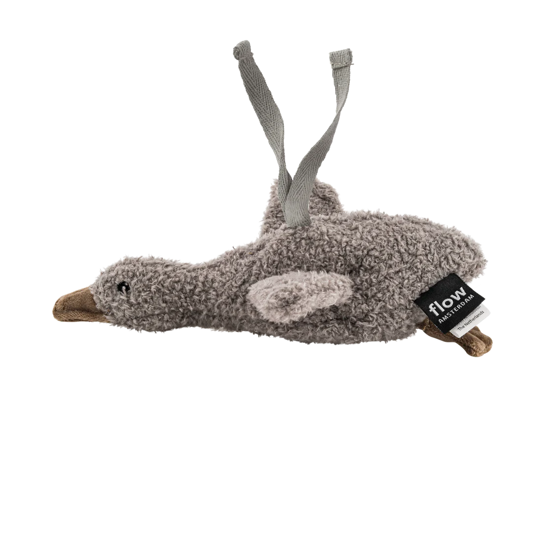 Flow Knuffel Comforter On The Go Liva Duck Grey