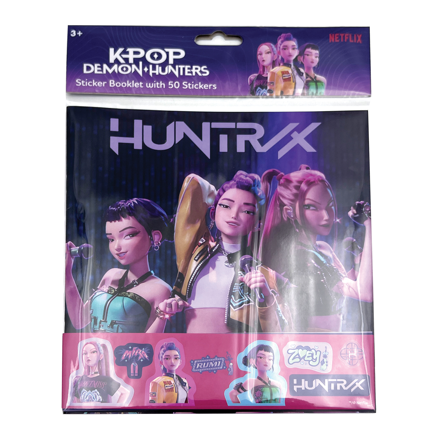 KPop Demon Hunters Stickerboek