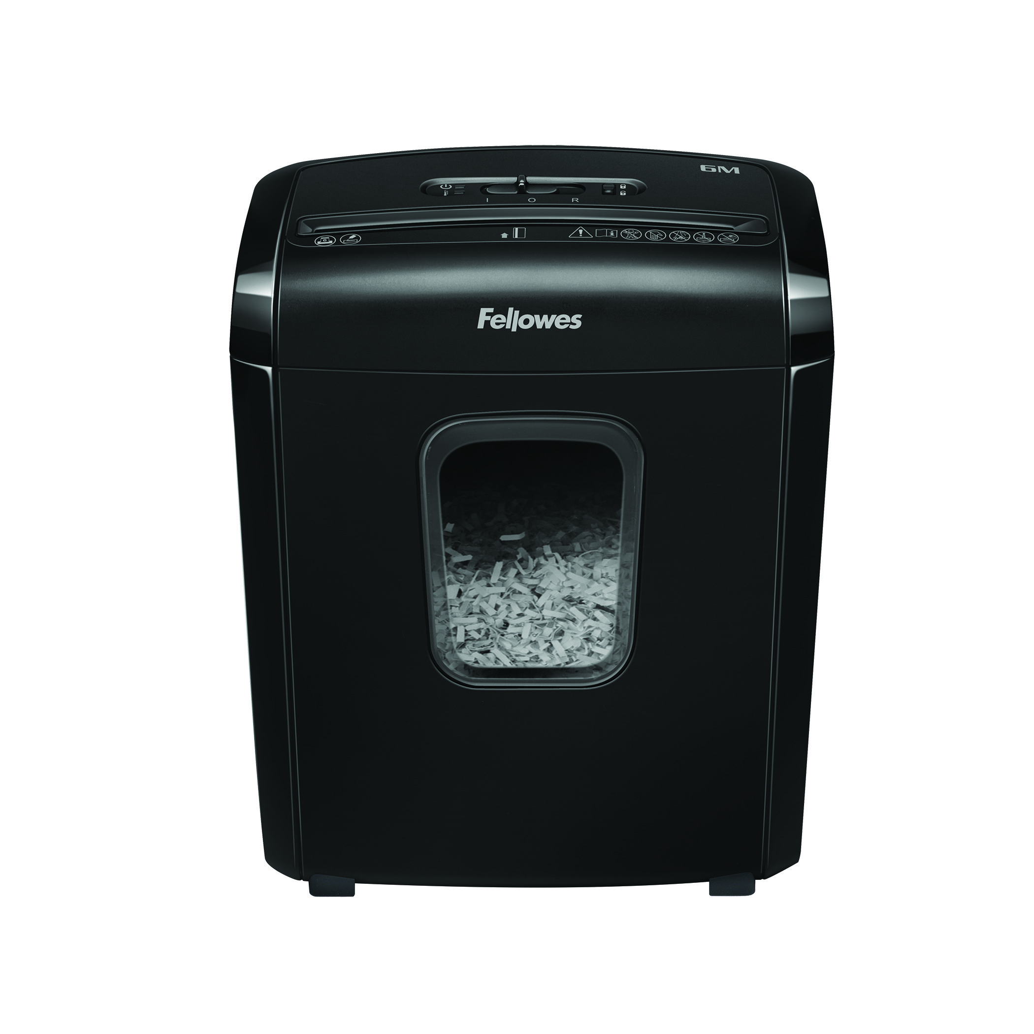 Fellowes Papiervernietiger Powershred 6M Mini-Cut - 230V - 37.5x31.5x17 cm