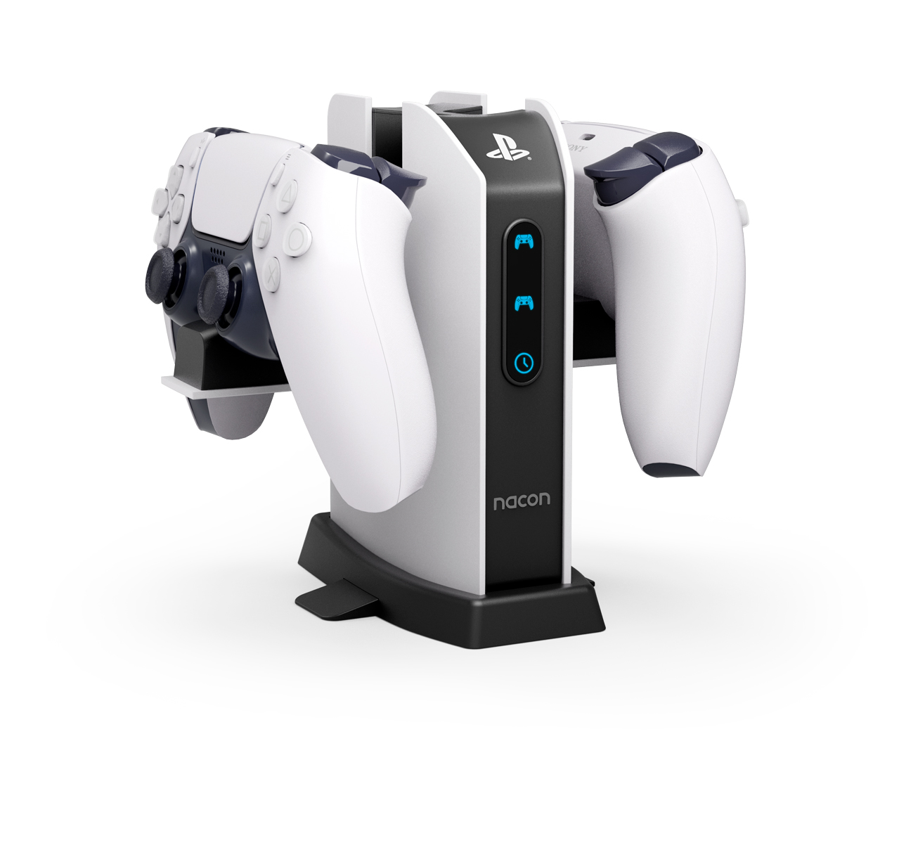 Nacon Official PS5 Dual Controller Charger White