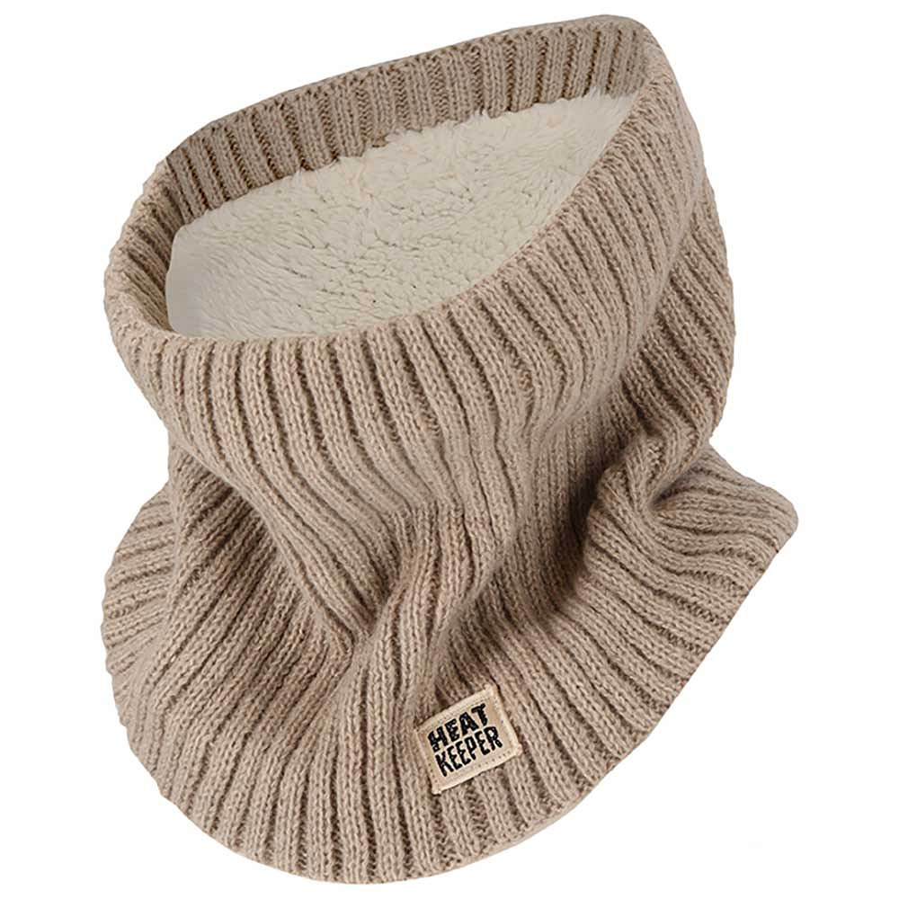 Heatkeeper Snood Dames Thermal Beige Melange - One Size