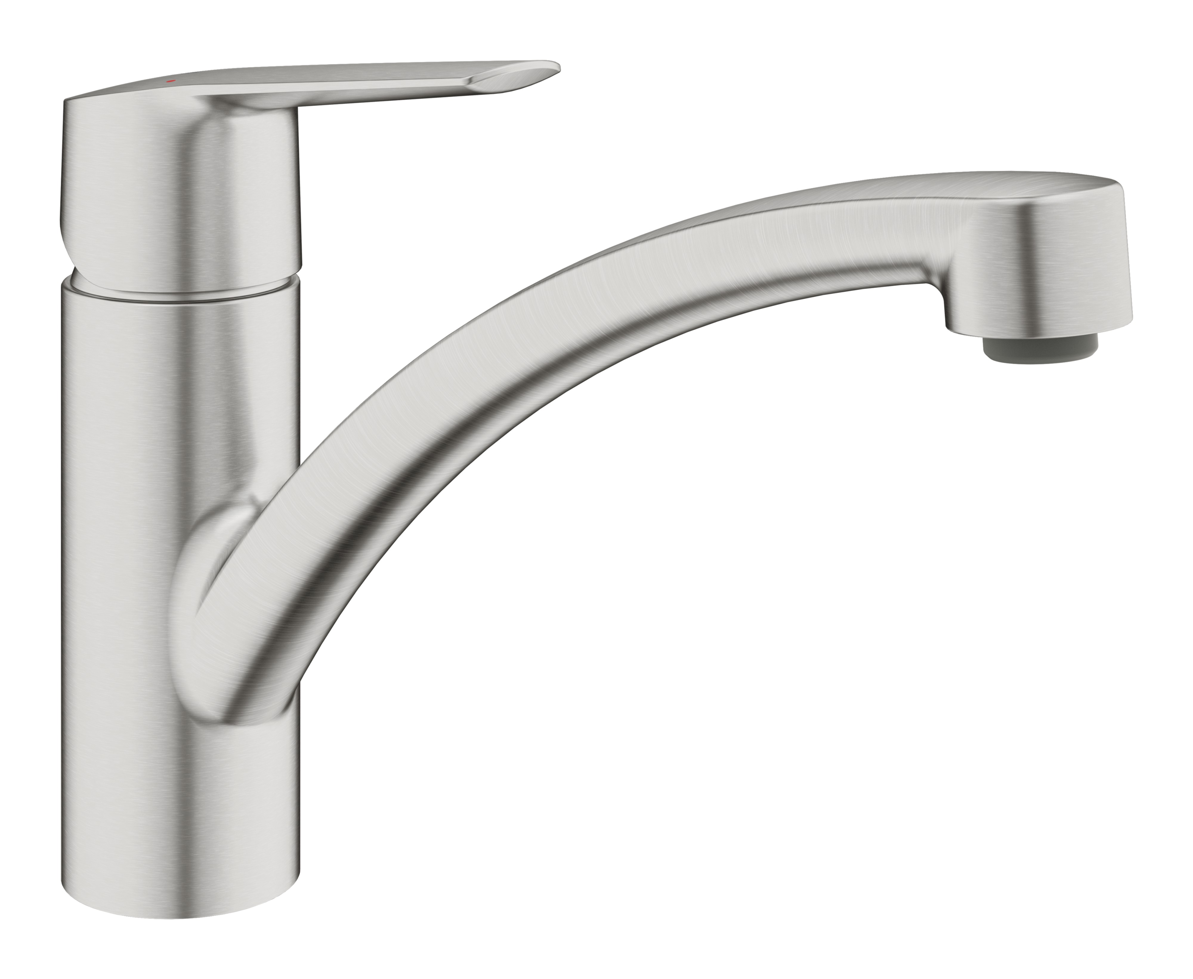 GROHE Start Keukenmengkraan Laag Quickfix - Supersteel