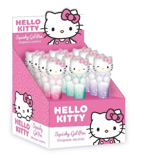 Hello Kitty Squishy Balpen assorti - prijs per stuk