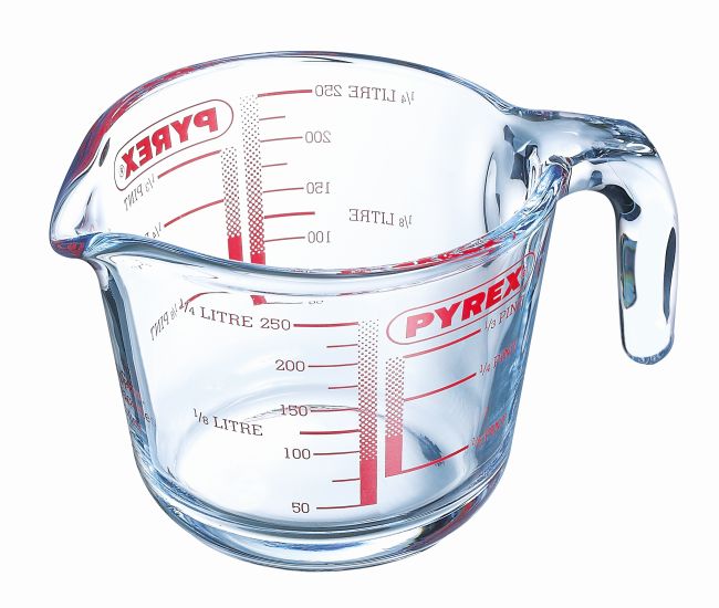 Pyrex Maatbeker Iconics 250ml - Glas