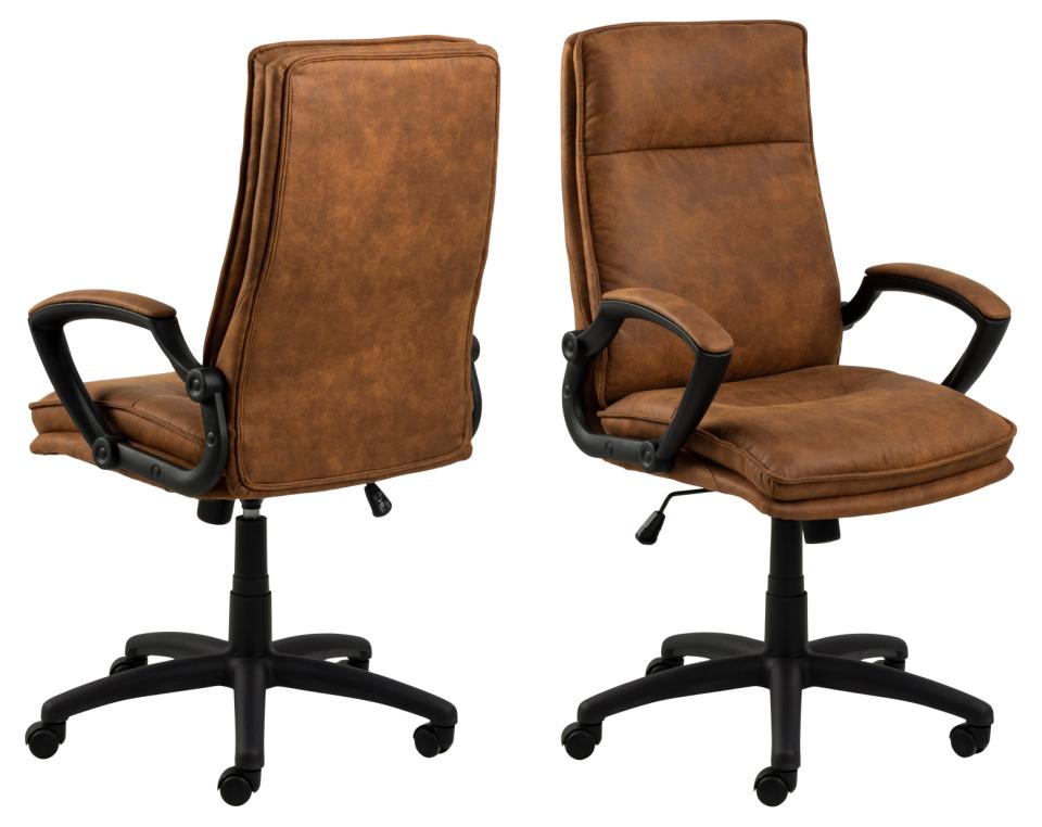 Brad Bureaustoel Preston Camel 24