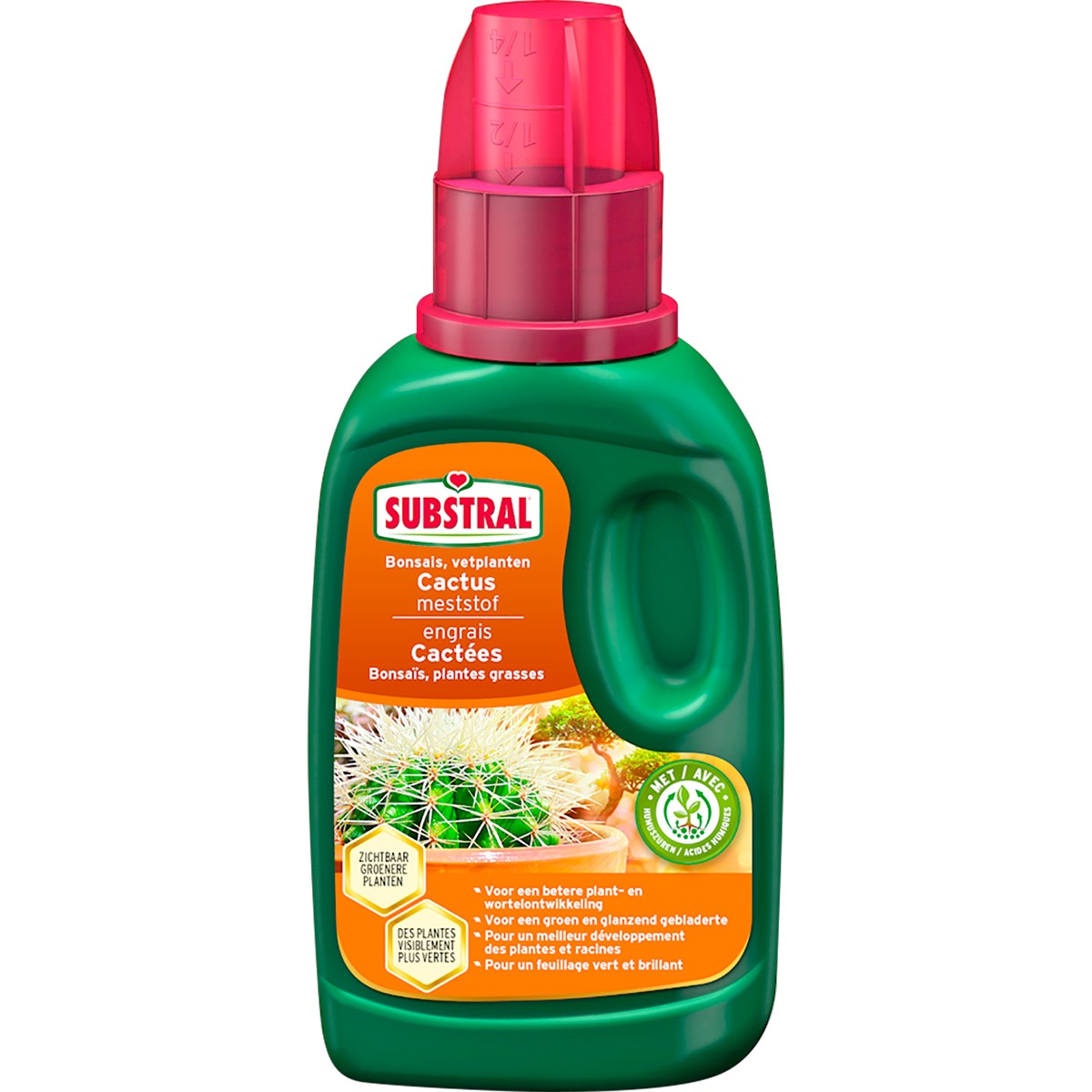 Substral Cactusmeststof 250 ml ook voor Bonsai en Vetplanten
