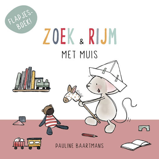Zoek en Rijm met Muis - Baartmans Pauline