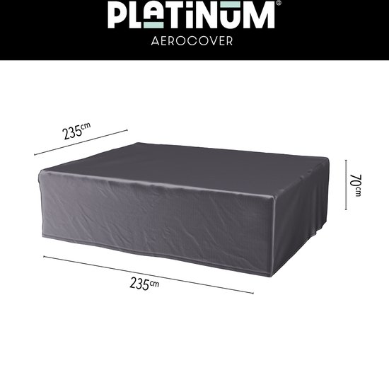 Aerocover afdekhoes voor loungeset 235x235x70cm - ademende stof