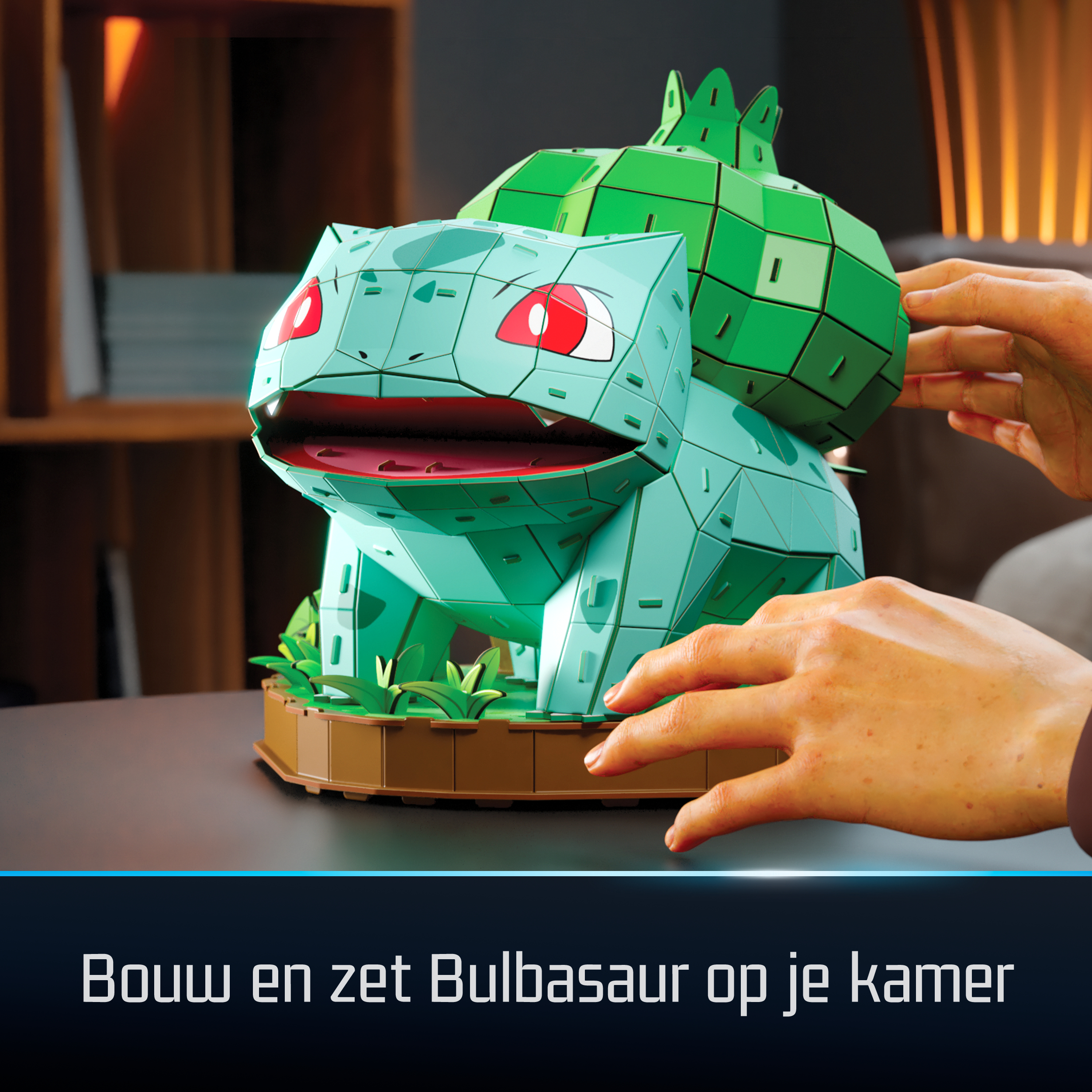 4D Build Pokemon - Bulbasaur - 195 stuks