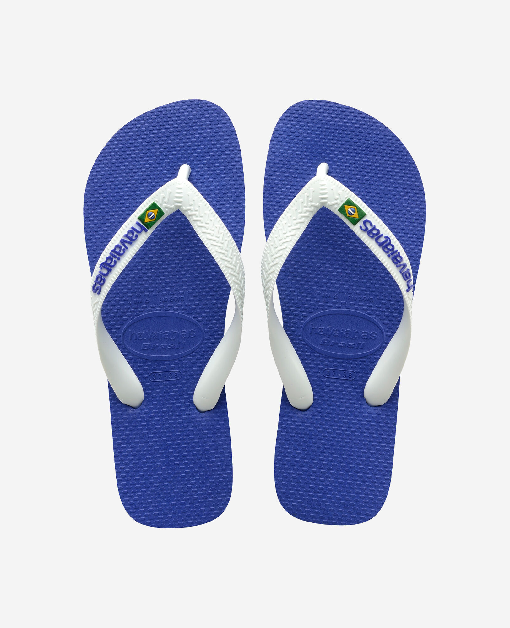 Havaianas Flip Flop Heren Brasil Logo Marine Blue - maat 41/42