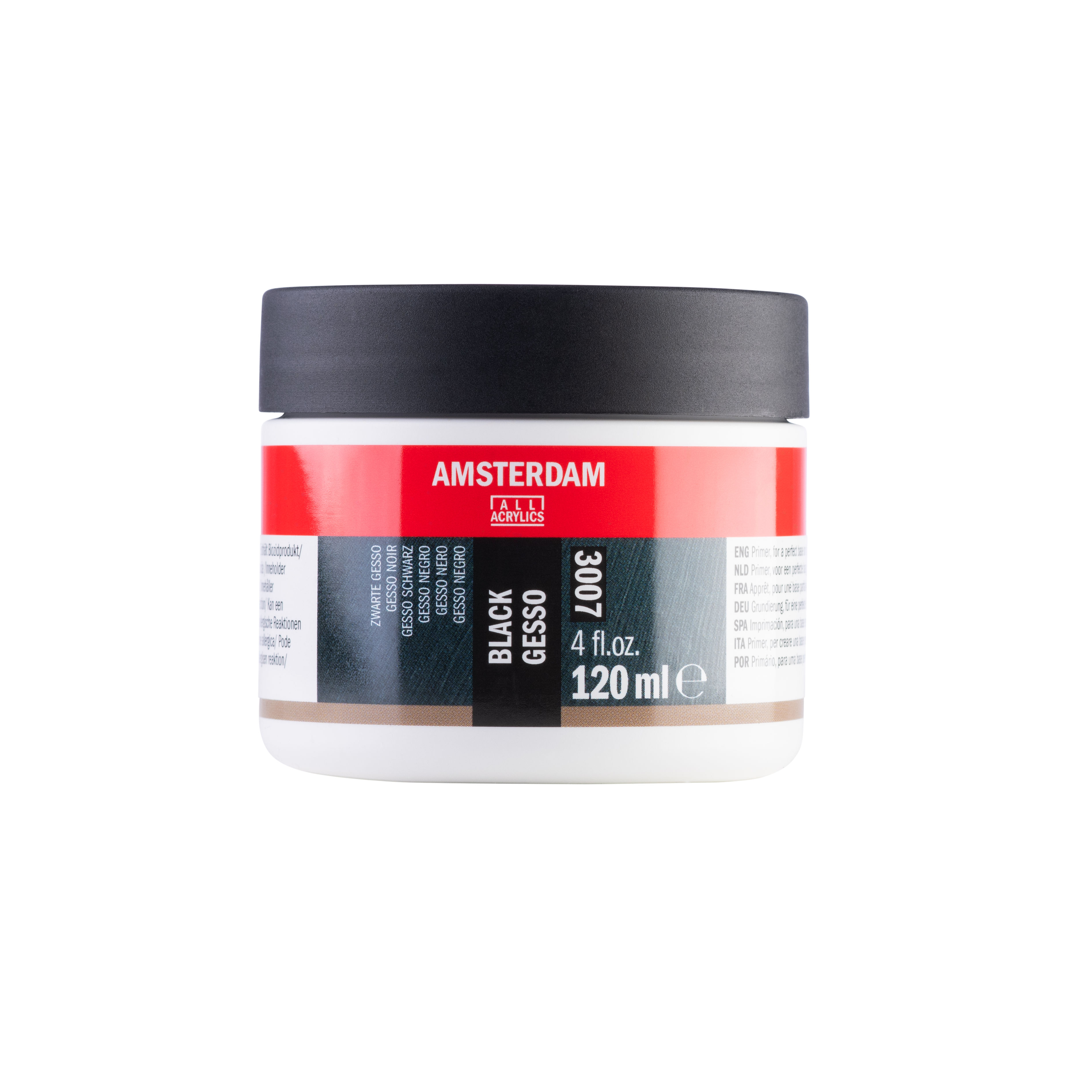 Amsteram Gesso Zwart 120 ml