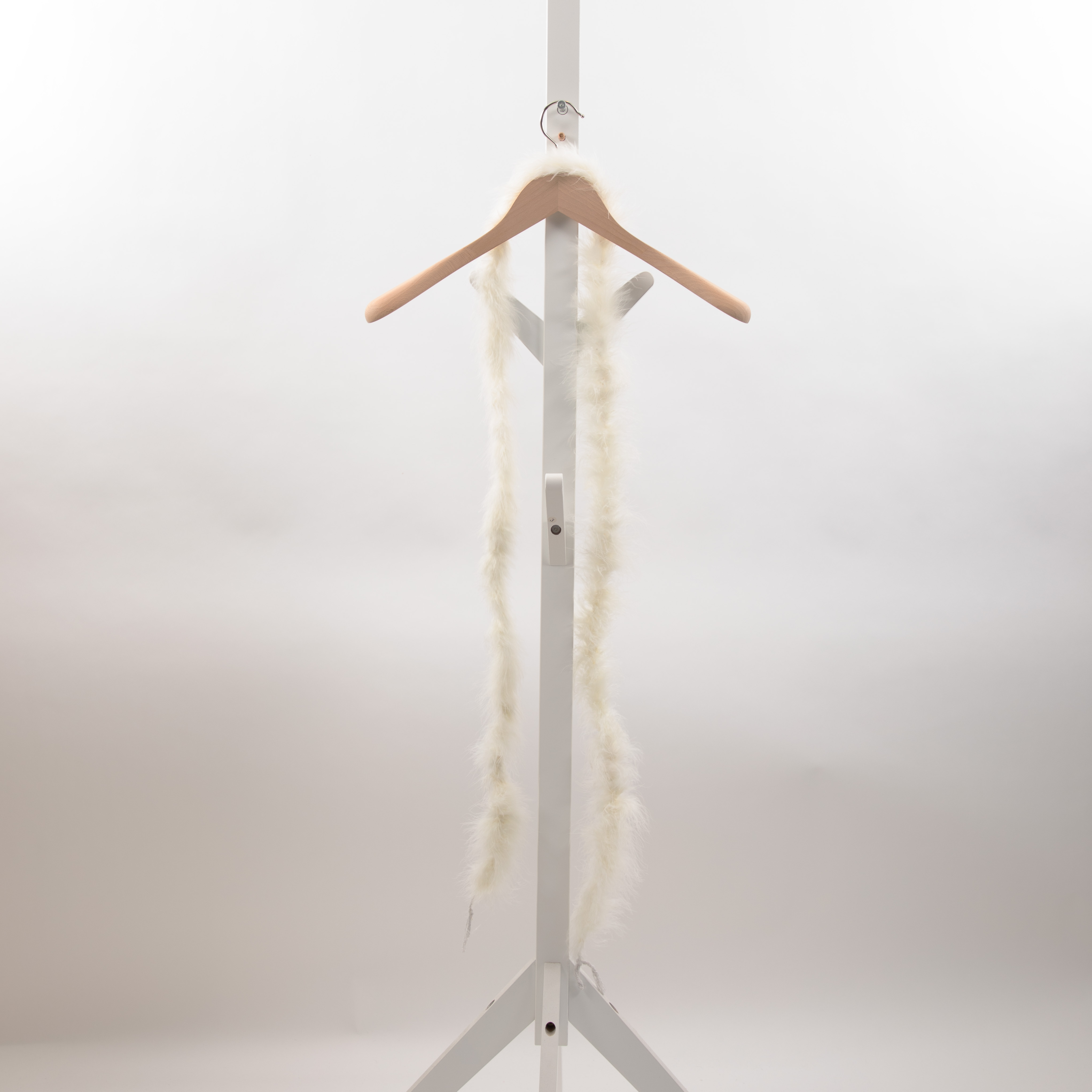 Boa Marabou Pluimen Parelmoer 180cm