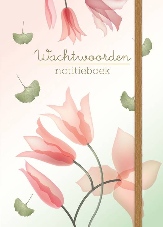 Paperstore Notitieboek Wachtwoorden - Transparent Flowers