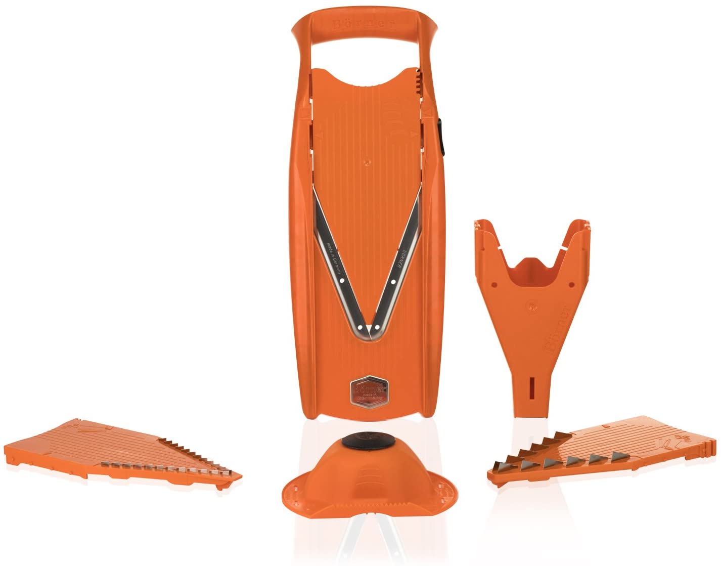 Borner Mandoline V5 Powerline Starterset Oranje - met Messenhouder