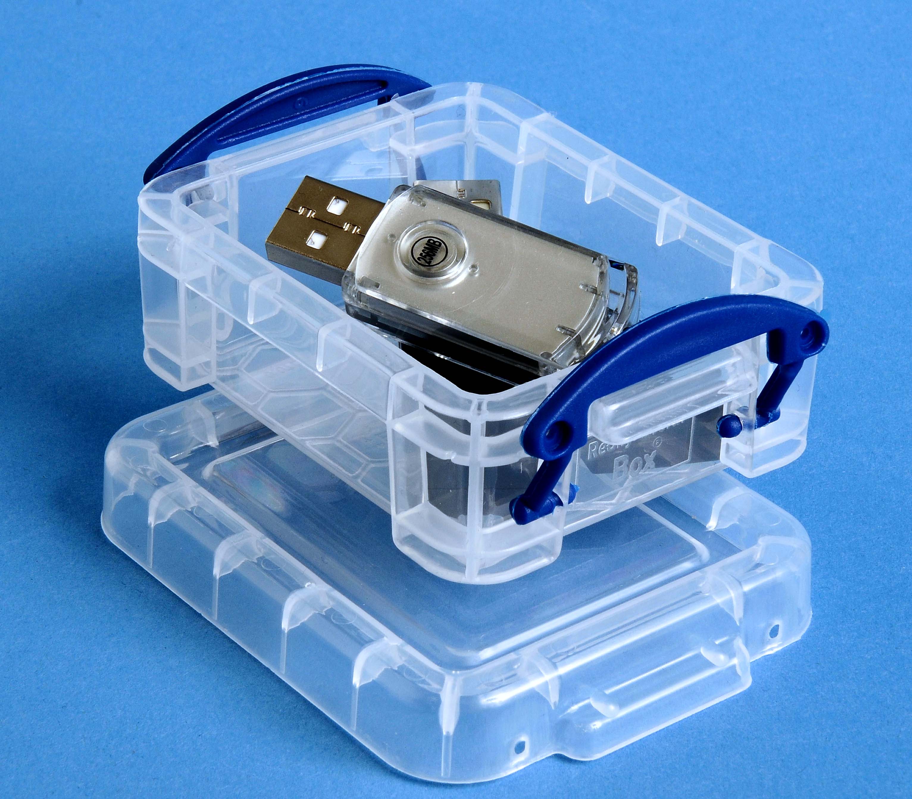 Really Useful Boxes Opbergbox 70ml - Transparant - 9x6.5x3 cm