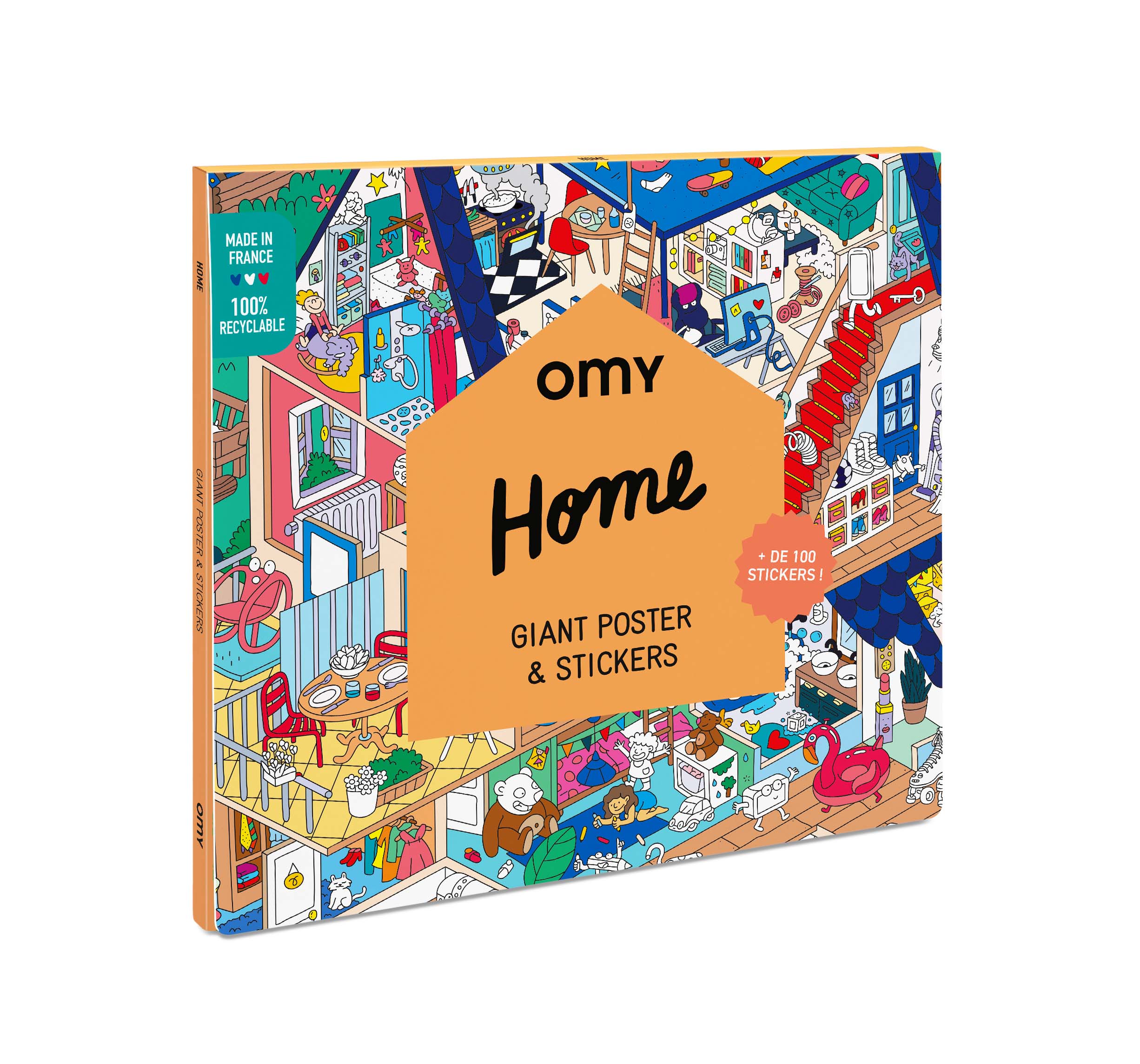 Omy Poster Zoek en Vind Home 70x100 cm