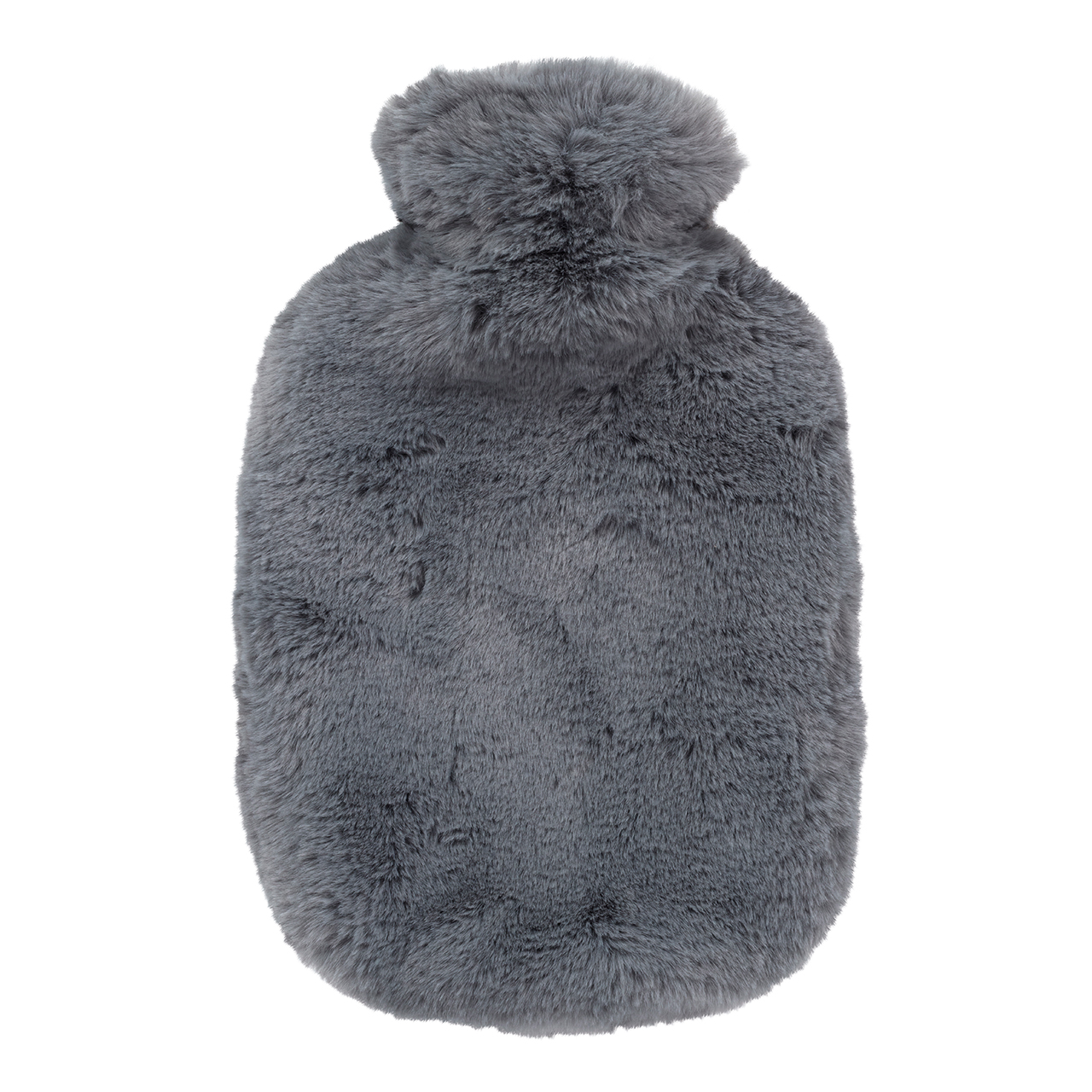 Fashy Warmwaterkruik Grey 2l - Pluche Hoes Extra Soft